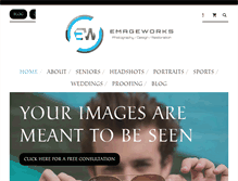 Tablet Screenshot of emageworks.net